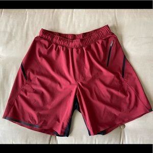 Lululemon Men’s Surge Short 7” w/liner size Small